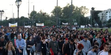 Για μία πορεία που (σύμφωνα με τα ΜΜΕ) δεν υπήρξε.